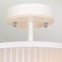 Elstead Lighting Corona DLCORONA2PWPN lampa wisząca 2x60 W biała-nikiel zdj.6
