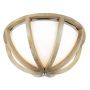 Elstead Lighting Allier FEALLIERFLW plafon 2x60 W drewno zdj.1