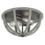 Elstead Lighting Allier FEALLIERFWW plafon 2x60 W drewno-żelazo zdj.1