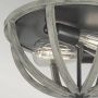 Elstead Lighting Allier FEALLIERFWW plafon 2x60 W drewno-żelazo zdj.5