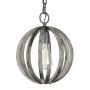 Elstead Lighting Allier FEALLIERPWW lampa wisząca 1x60 W drewno zdj.3