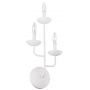 Elstead Lighting Annie FEANNIE3PSW kinkiet 3x40 W biały zdj.1