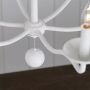 Elstead Lighting Annie FEANNIE6PSW lampa wisząca 6x40 W biała zdj.4