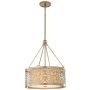 Elstead Lighting Arabesque FEARABESQUE4 lampa wisząca 4x60 W patyna zdj.1