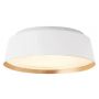 Elstead Lighting Asher FEASHER3FWHT plafon 3x40 W biały-złoty zdj.1