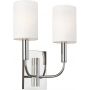 Elstead Lighting Brianna FEBRIANNA2PN kinkiet 2x60 W nikiel zdj.1