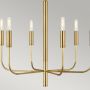 Elstead Lighting Brianna FEBRIANNA6BB lampa wisząca 6x60 W mosiądz zdj.4