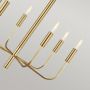 Elstead Lighting Brianna FEBRIANNA6BB lampa wisząca 6x60 W mosiądz zdj.5