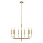 Elstead Lighting Brianna FEBRIANNA9BB lampa wisząca x60 W mosiądz zdj.1