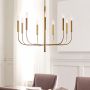 Elstead Lighting Brianna FEBRIANNA9BB lampa wisząca x60 W mosiądz zdj.3