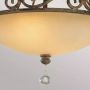 Elstead Lighting Chateau FECHATEAUSF lampa podsufitowa 2x60 W brązowa zdj.3