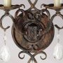 Elstead Lighting Chateau FECHATEAU2 kinkiet 2x60 W brązowy zdj.3