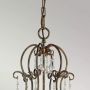 Elstead Lighting Chateau FECHATEAU6 lampa wisząca 6x60 W brązowa zdj.6