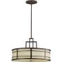 Elstead Lighting Fusion FEFUSIONPL lampa wisząca 1x60 W brązowa zdj.1