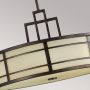 Elstead Lighting Fusion FEFUSIONPL lampa wisząca 1x60 W brązowa zdj.4