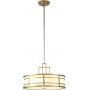 Elstead Lighting Fusion FEFUSIONPLPNBR lampa wisząca 1x60 W mosiądz zdj.1