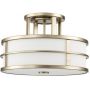 Elstead Lighting Fusion FEFUSIONSFPNBR plafon 3x60 W mosiądz zdj.3