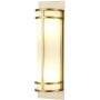 Elstead Lighting Fusion FEFUSION2PNBR kinkiet 2x60 W mosiądz zdj.1