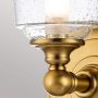 Elstead Lighting Huguenot Lake FEHUGOLAKE1BATHBB kinkiet 1x3 W mosiądz zdj.3