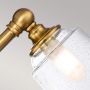 Elstead Lighting Huguenot Lake FEHUGOLAKE3BATHBB kinkiet 3x3 W mosiądz zdj.4
