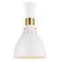 Elstead Lighting Joan FEJOAN1MW kinkiet 1x60 W biały-mosiądz zdj.3