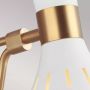 Elstead Lighting Joan FEJOAN1MW kinkiet 1x60 W biały-mosiądz zdj.5