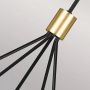 Elstead Lighting Joan FEJOAN5MB lampa wisząca 5x60 W czarna-mosiądz zdj.5