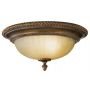 Elstead Lighting Kelham Hall FEKELHAMHALLF plafon 2x60 W złoty-brązowy zdj.1
