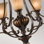 Elstead Lighting Kelham Hall FEKELHAMHALL5UPLT lampa wisząca 5x60 W złota-brązowa zdj.5