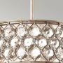 Elstead Lighting Lucia FELUCIAB lampa wisząca 3x60 W srebrna zdj.4