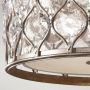 Elstead Lighting Lucia FELUCIAF plafon 2x60 W srebrny zdj.3