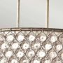 Elstead Lighting Lucia FELUCIAPA lampa wisząca 3x60 W srebrna zdj.6