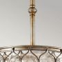 Elstead Lighting Lucia FELUCIAPC lampa wisząca 1x60 W srebrna zdj.5