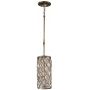 Elstead Lighting Lucia FELUCIAPD lampa wisząca 1x60 W srebrna zdj.1