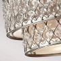 Elstead Lighting Lucia FELUCIAPE2TR lampa wisząca 6x60 W srebrna zdj.4