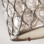Elstead Lighting Lucia FELUCIASF lampa podsufitowa 3x60 W srebrna zdj.4