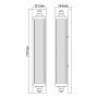 Elstead Lighting Paulson FEPAULSONW4 kinkiet 4x3 W chrom zdj.2