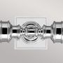 Elstead Lighting Payne FEPAYNOR2BATH kinkiet 2x3 W chrom zdj.3