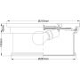 Elstead Lighting Payne FEPAYNEFBATH plafon 2x60 W chrom zdj.2