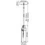 Elstead Lighting Payne FEPAYNEMPBATH lampa wisząca 1x3 W chrom zdj.2