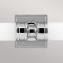 Elstead Lighting Payne FEPAYNE2BATH kinkiet 2x3 W chrom zdj.4