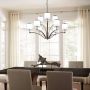 Elstead Lighting Prospect Park FEPROSPECTPARK9 lampa wisząca x60 W chrom-nikiel zdj.6