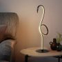Elstead Lighting Flamingo FLAMINGOTLBLK lampa stołowa 1x6 W czarna zdj.6