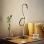Elstead Lighting Flamingo FLAMINGOTLBLK lampa stołowa 1x6 W czarna zdj.8