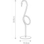Elstead Lighting Flamingo FLAMINGOTLBLK lampa stołowa 1x6 W czarna zdj.2