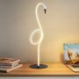 Elstead Lighting Flamingo FLAMINGOTLWHT lampa stołowa 1x6 W biała zdj.8