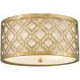 Elstead Lighting Arabella GNARABELLAF plafon 2x60 W złoty zdj.1