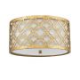 Elstead Lighting Arabella GNARABELLAF plafon 2x60 W złoty zdj.3