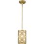 Elstead Lighting Arabella GNARABELLAMP lampa wisząca 1x60 W złota zdj.1