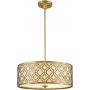 Elstead Lighting Arabella GNARABELLAPL lampa wisząca 3x60 W złota zdj.1